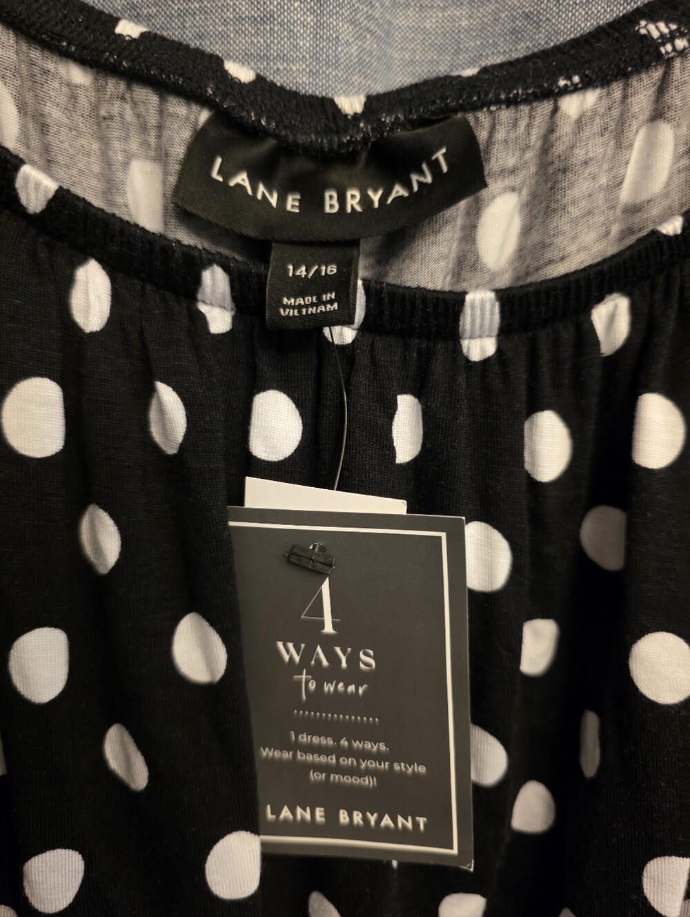 Lane Bryant Maxi Dress Size 14/16 NWT $70 - Picture 3 of 8
